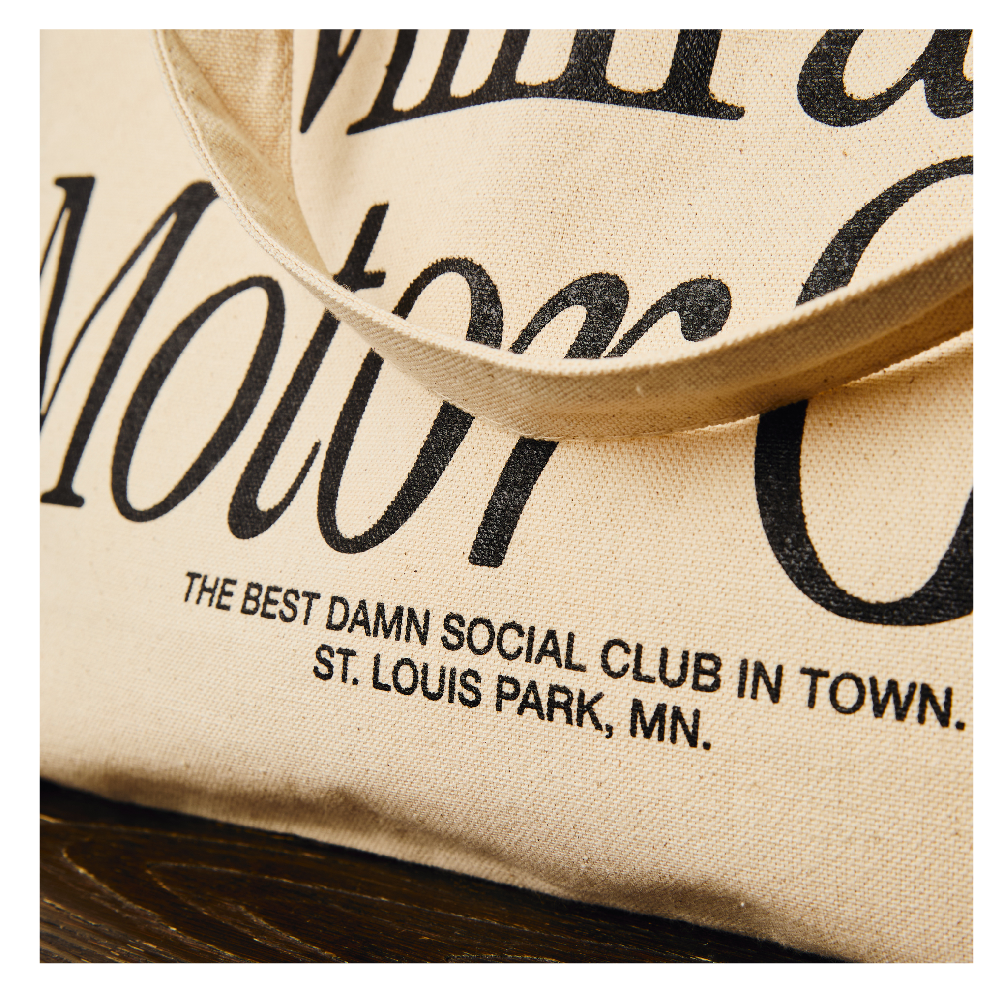 Raceday Canvas Tote