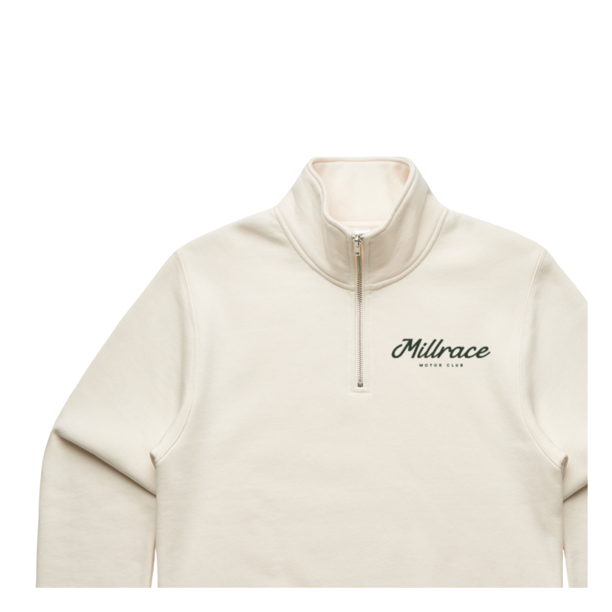 Founder Quarter-Zip Sweater Off White