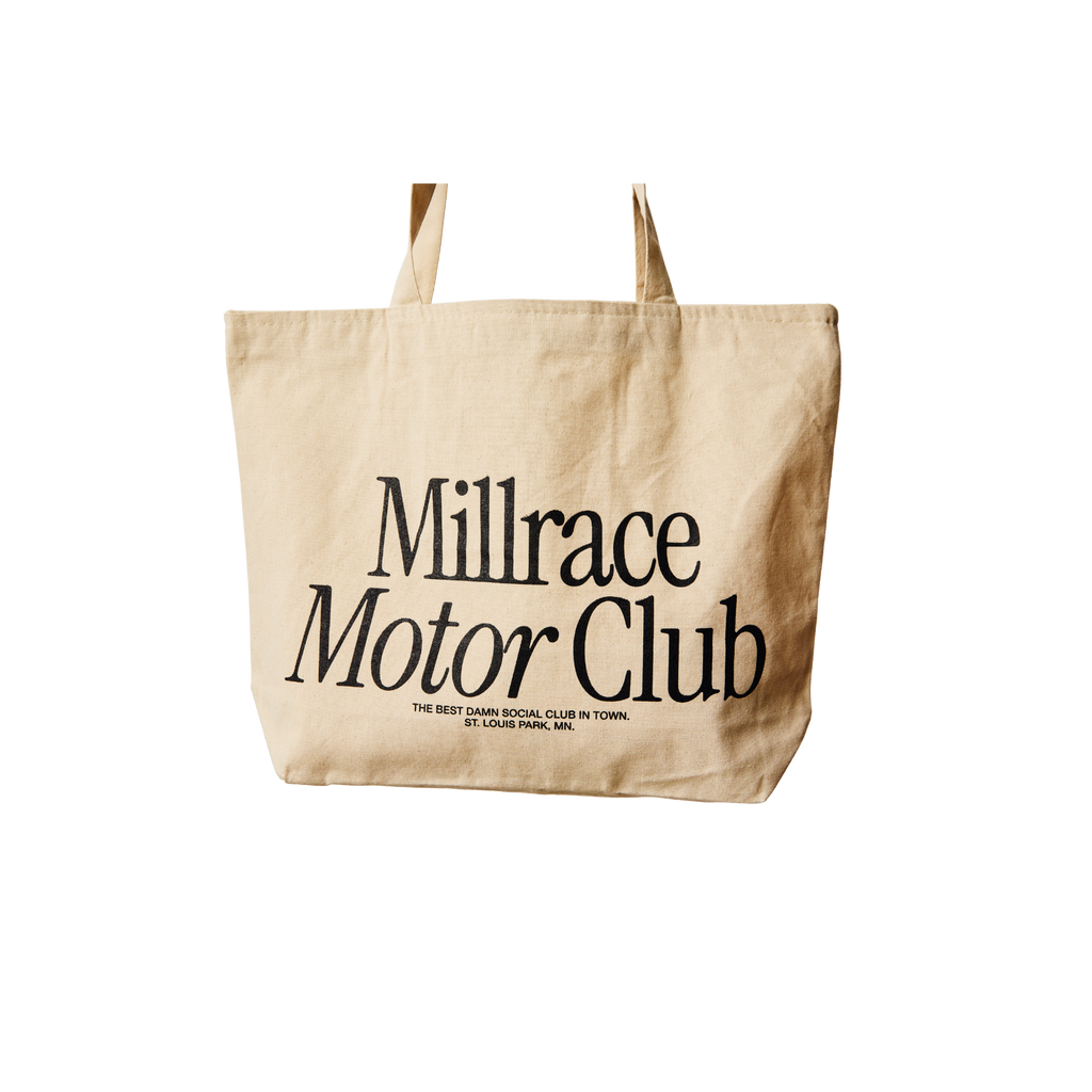 Raceday Canvas Tote
